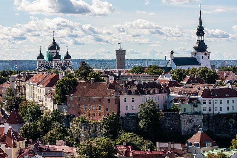 View of Tallinn Old Town
